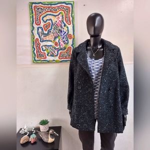 VNTG SPECKLED COAT